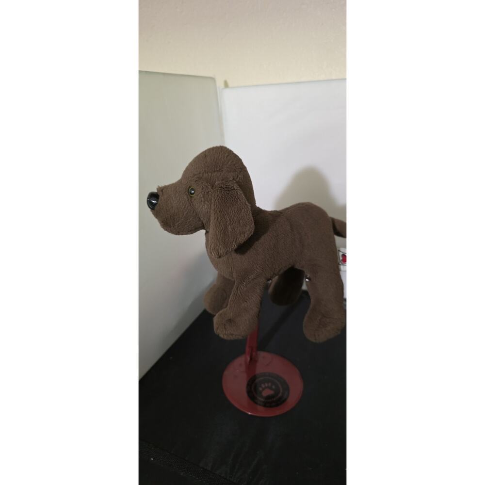 Ganz Webkinz Cocoa Lab Plush HM689 Chocolate Dog Stuffed Animal No Code